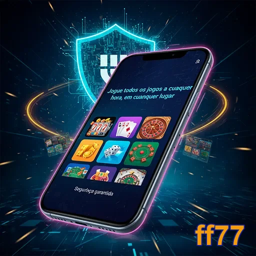 Imagem sobre segurança em jogos para celular no site ff77.