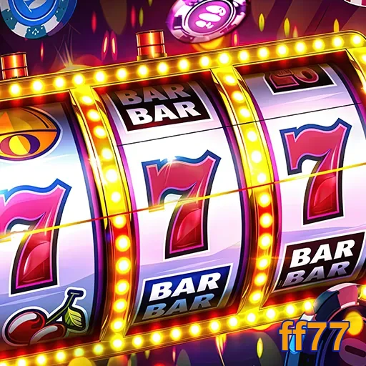 Imagem de ganho em máquina caça-níqueis no site ff77, mostrando prêmios vibrantes e emocionantes.